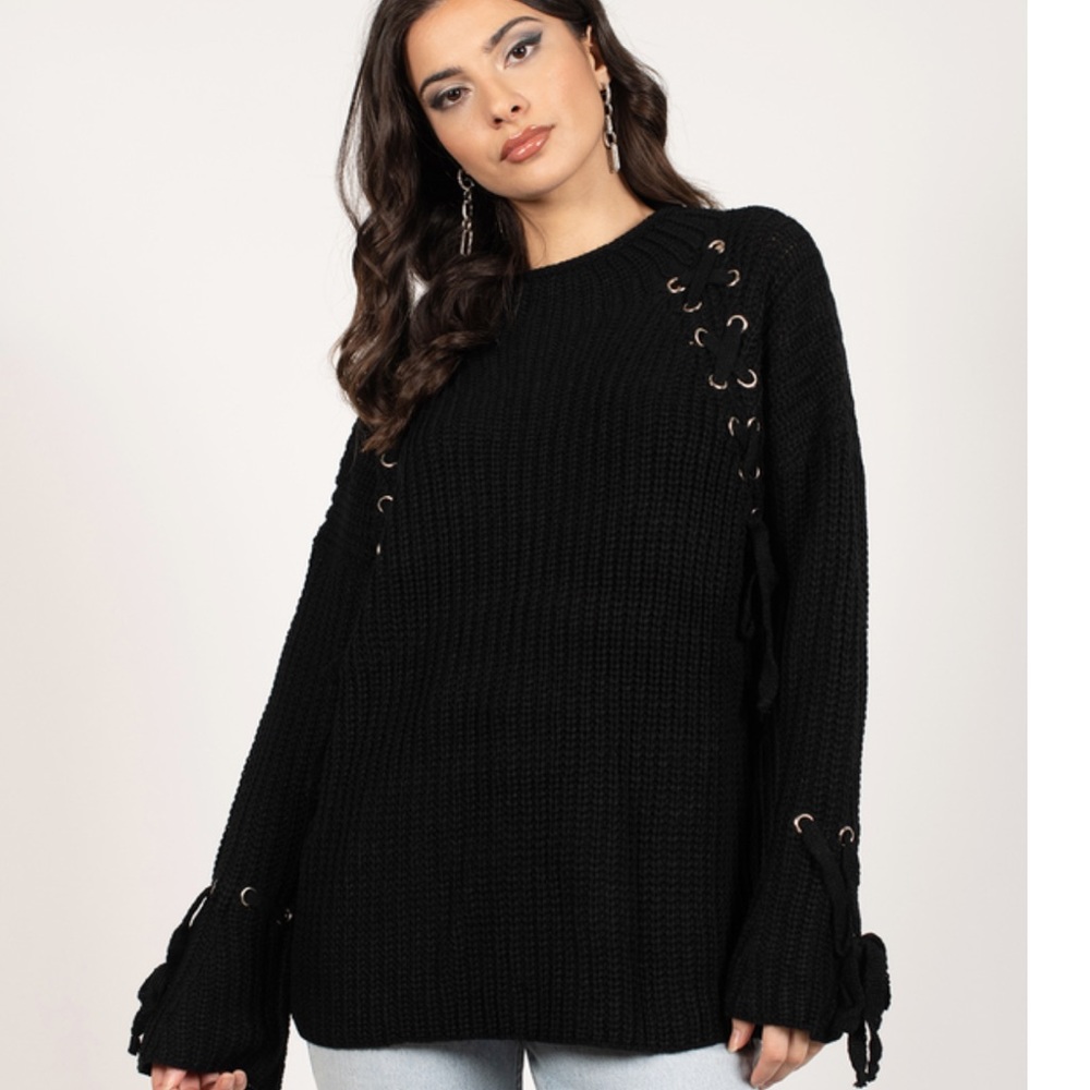 Tobi black sweater - Picture 2 of 7